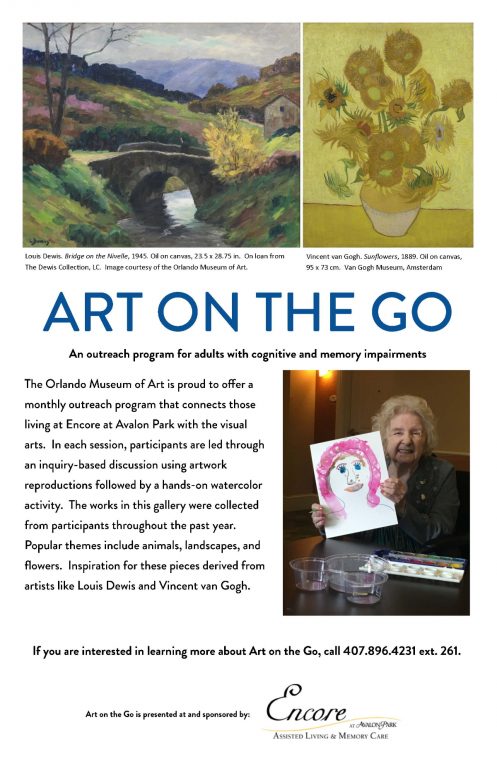 Art on the Go flyer