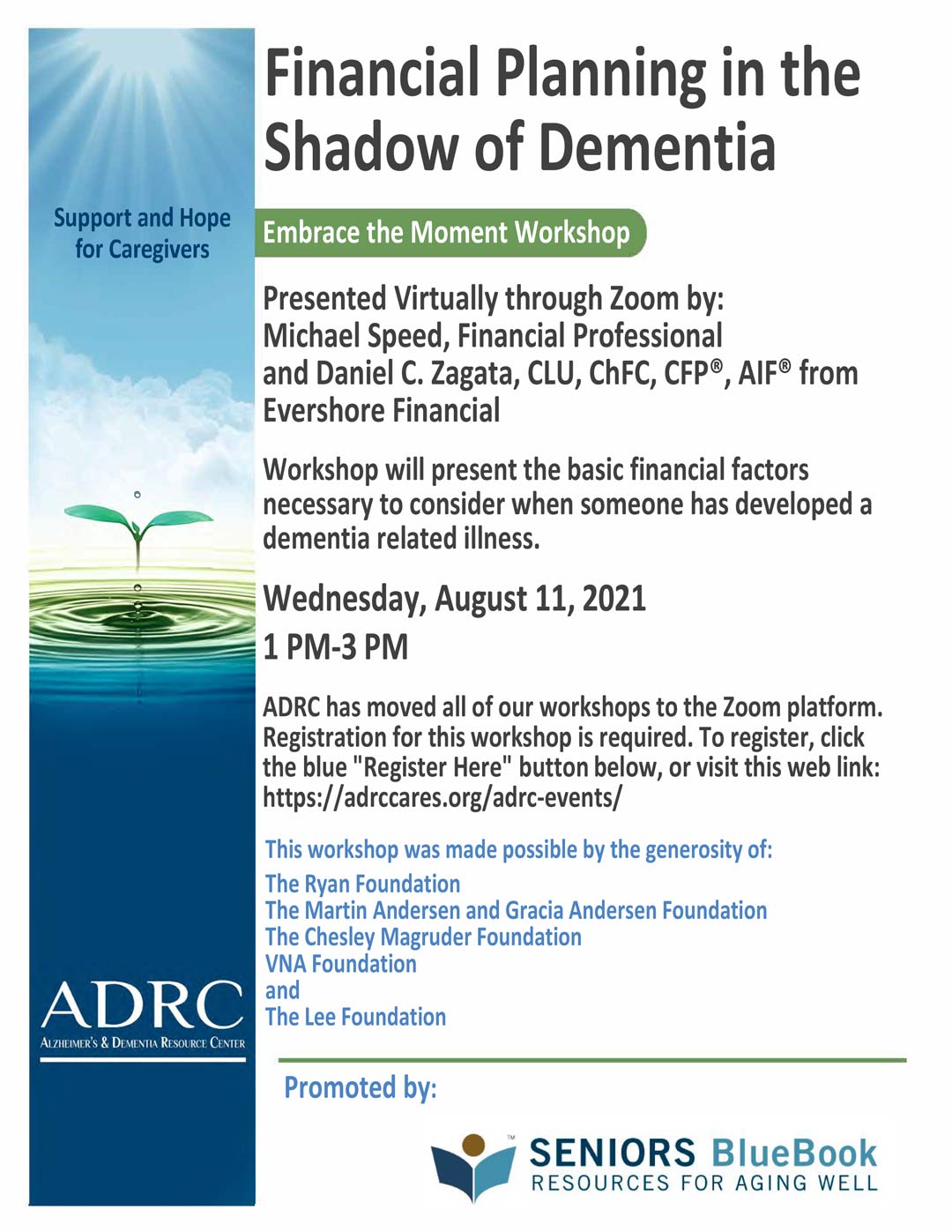 Financial Planning in the Shadow of Dementia